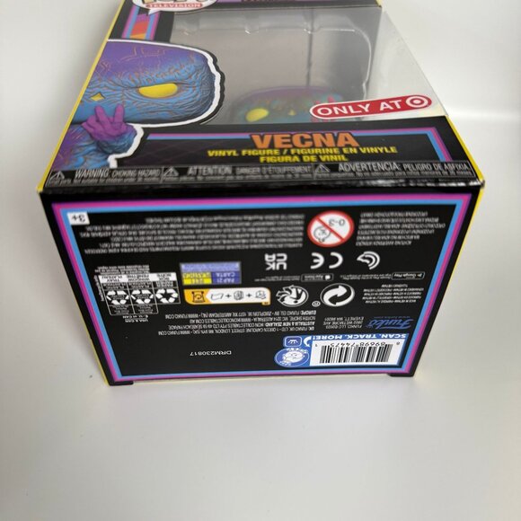 Funko POP! Netflix Stranger Things Season 4 Vecna Black Light Target Exclusive F - Picture 8 of 8